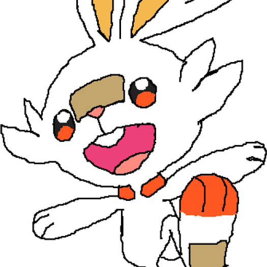 Scorbunny Pokemon PNG