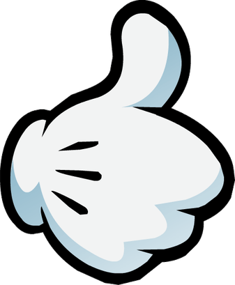 Mickey Hand PNG