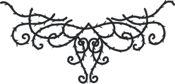 Thorn Border PNG