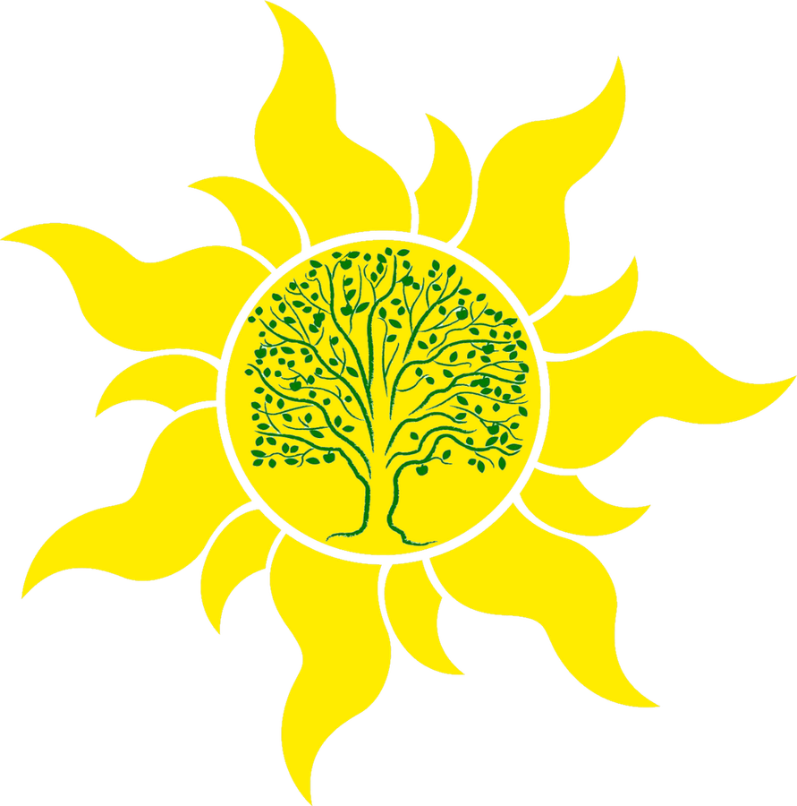 Tangled Sun PNG