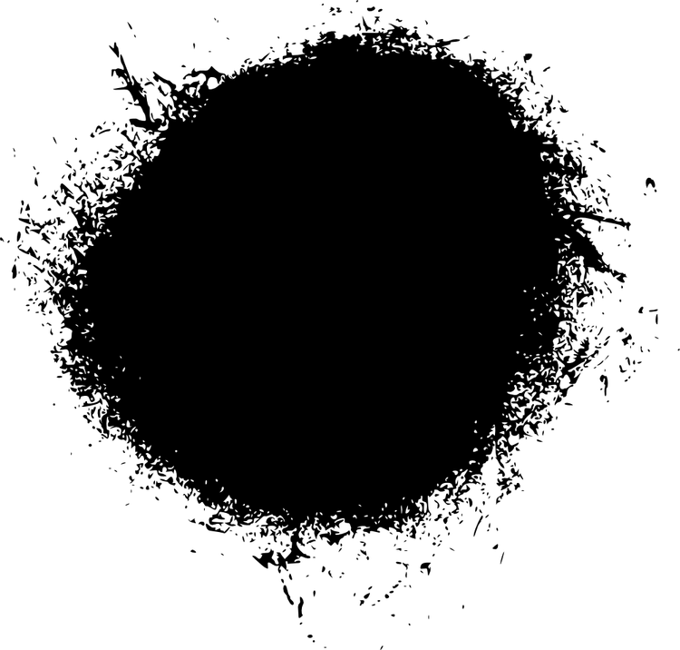 Spray Paint Circle PNG