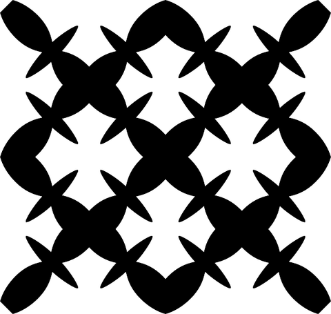Islamic Pattern Border PNG