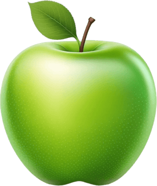 Apple 3d PNG