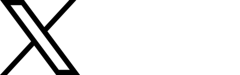 X Logo Black PNG