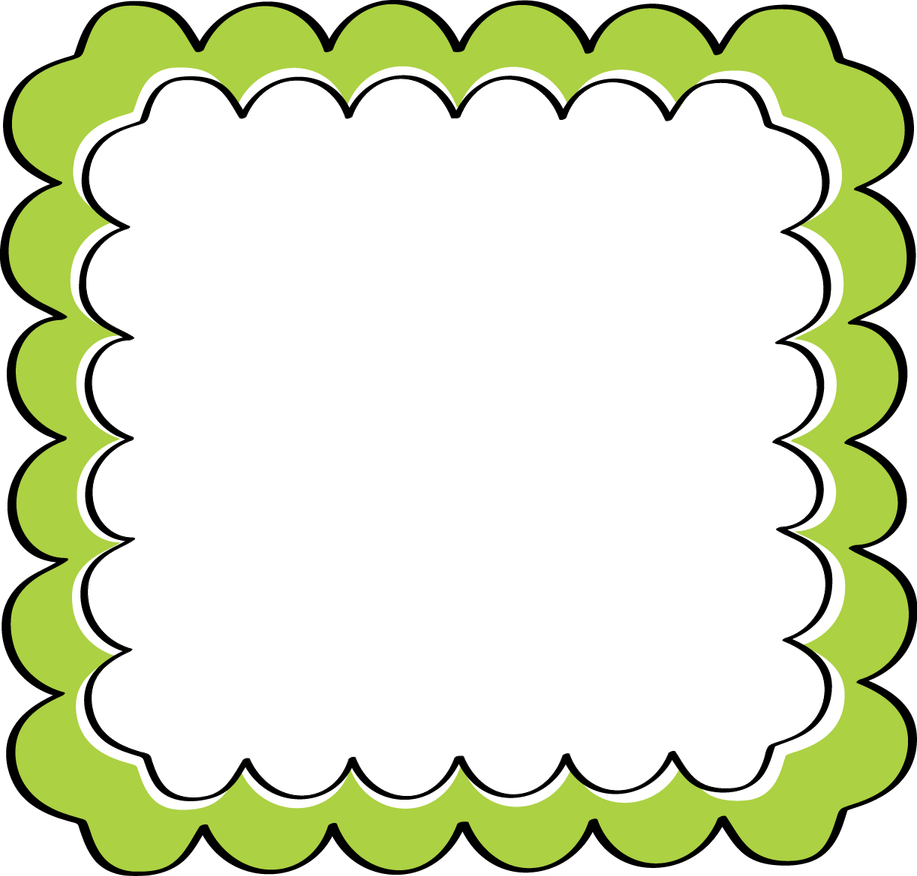 Green Border PNG