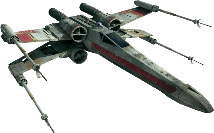 X Wing Starfighter PNG