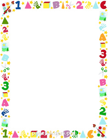 Classroom Border PNG