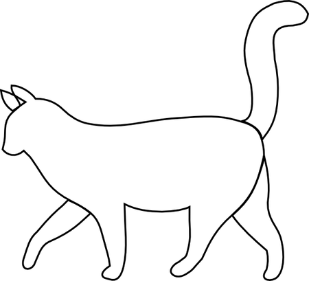 Cat Drawing PNG