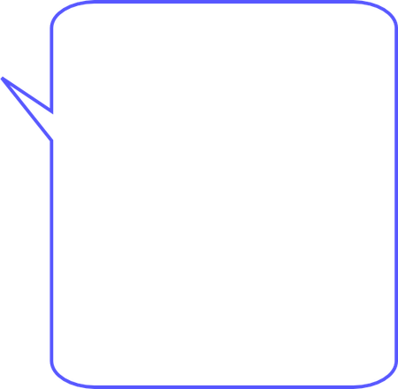 Vertical Speech Bubble PNG