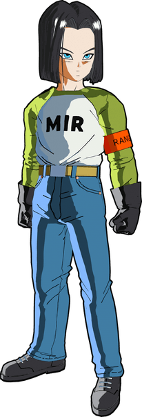 Android 18 PNG