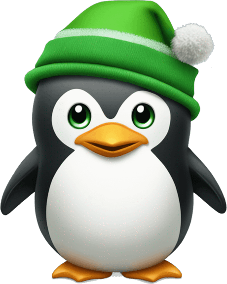 Penguin Christmas PNG