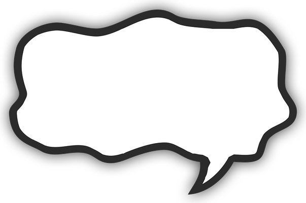 Comic Book Text Bubble PNG