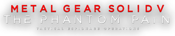 Metal Gear Solid V The Phantom Pain Logo PNG