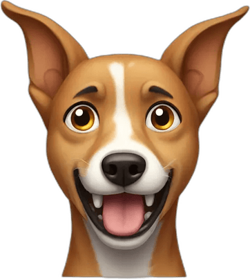 Scared Dog PNG