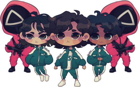 Chibi Squid Game PNG