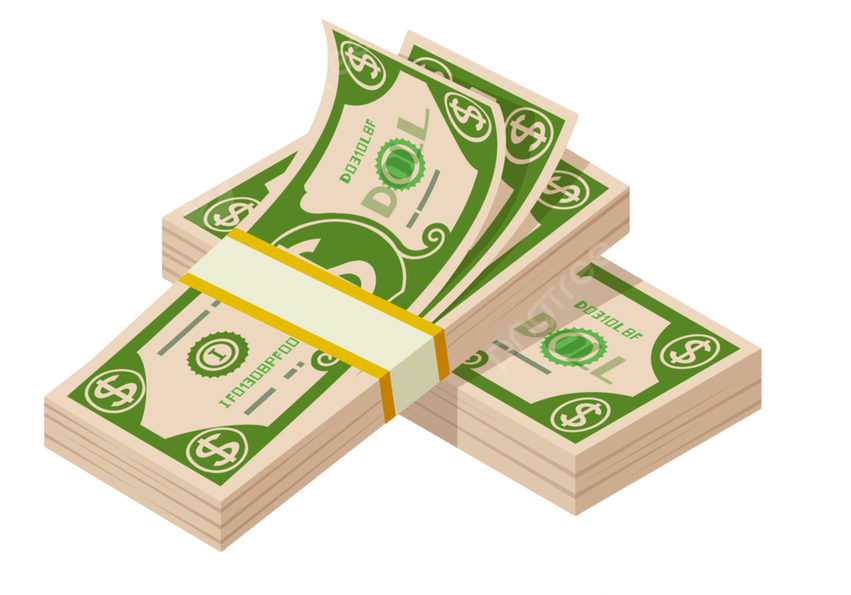 Money Stack PNG
