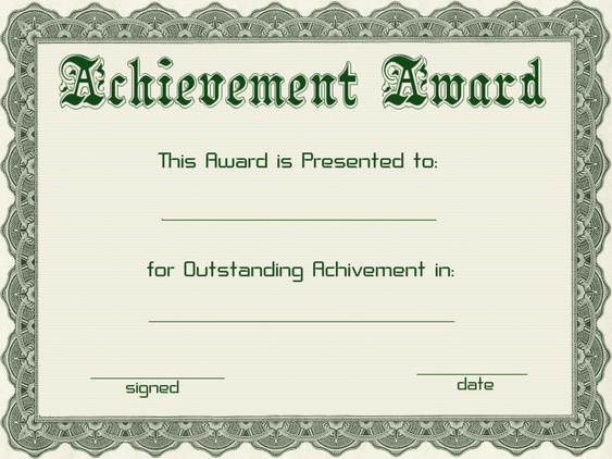 Certificate Template PNG