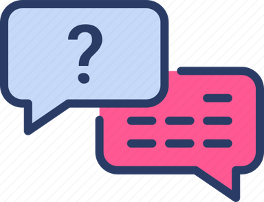 Speech Bubble With Question Mark PNG