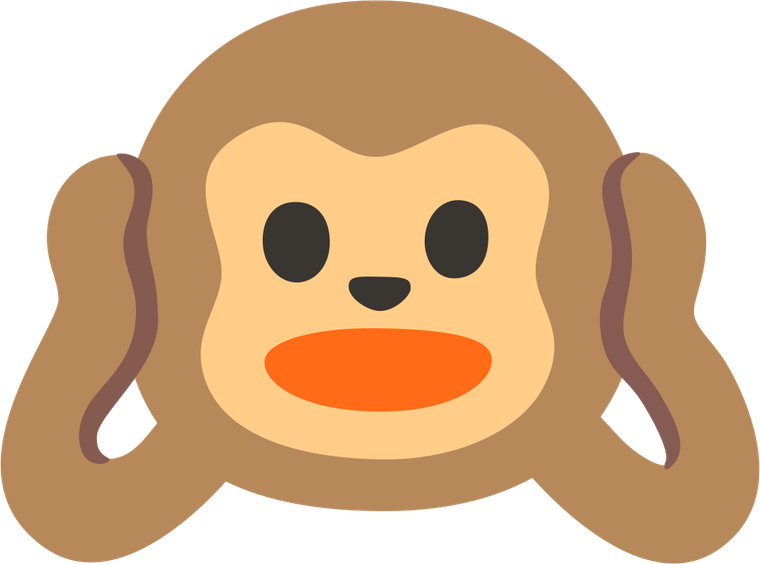 Iphone Monkey Emoji PNG