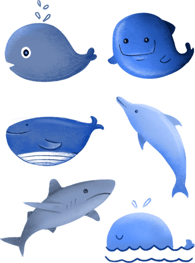 Oceanic Dolphins PNG