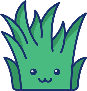 Kawaii Grass PNG