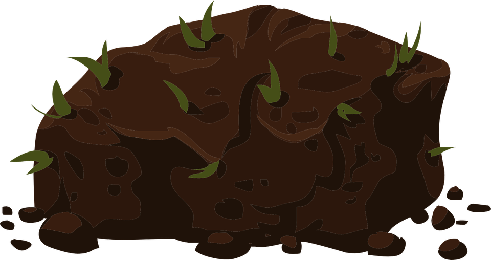 Dirt With Grass PNG