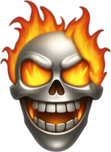 Laughing Skull PNG