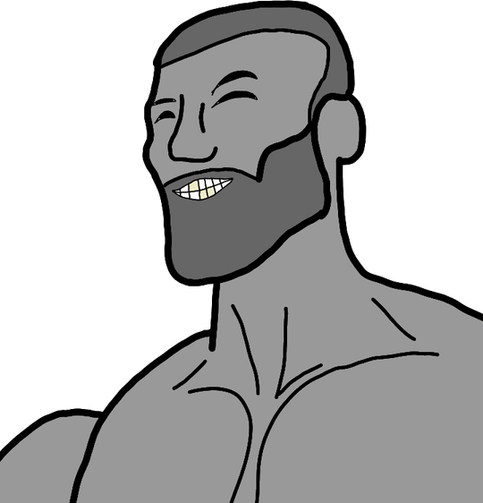 Gigachad PNG