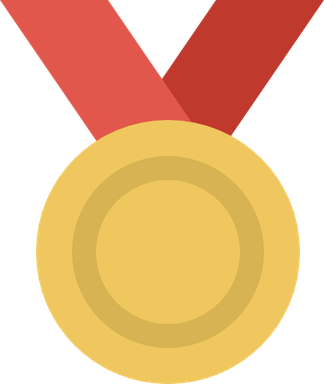 Gold Medallion PNG