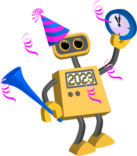 Happy New Year 2023 PNG