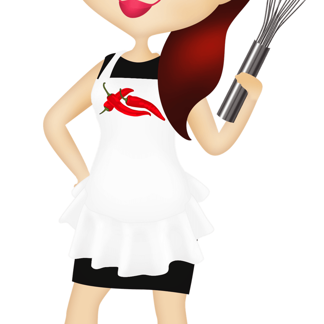 Cartoon Female Chef PNG