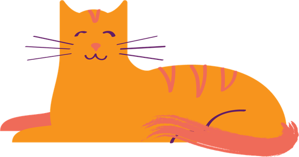 Orange Cat PNG