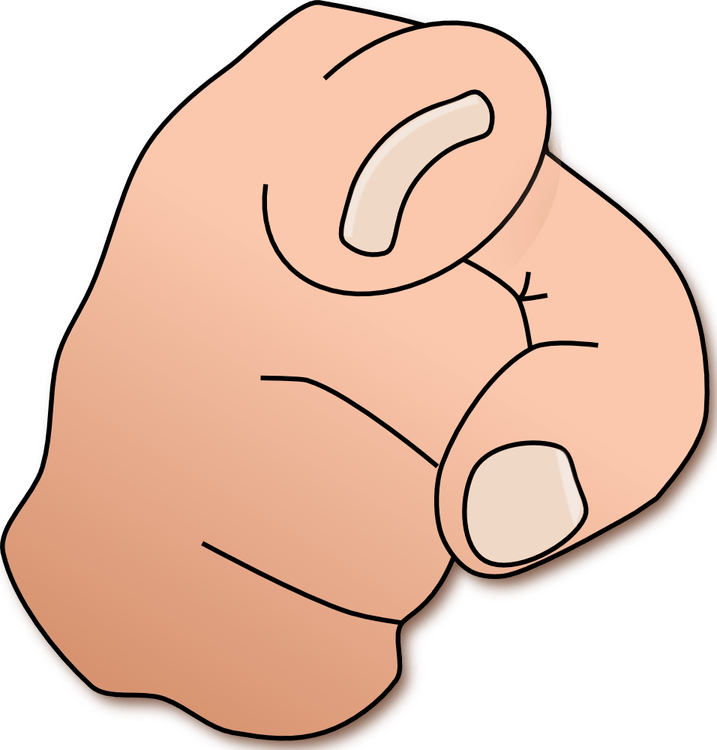 Hand Pointing PNG