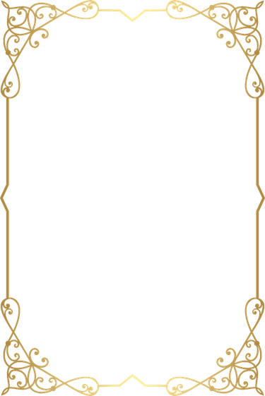 Corner Gold Border PNG