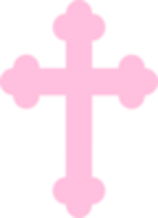Pink Cross PNG