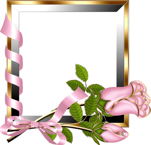 Rose Gold Frame PNG