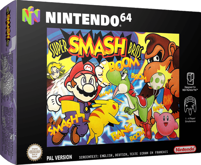 Super Smash Bros Ultimate Box PNG