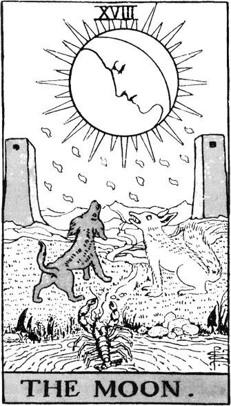 Tarot Moon PNG