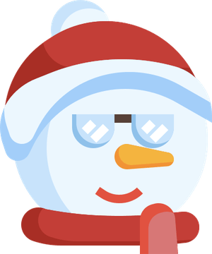 Snowman Emoji PNG