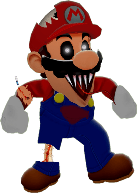 Smg4 Mario PNG