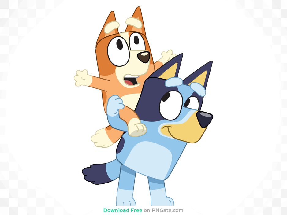 Baby Bingo Bluey PNG