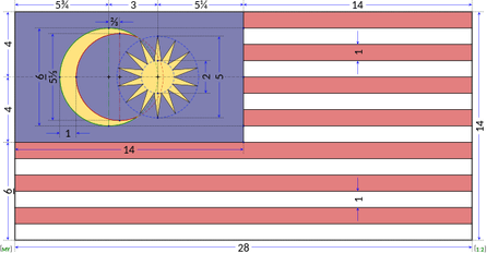Flag Of Malaysia PNG