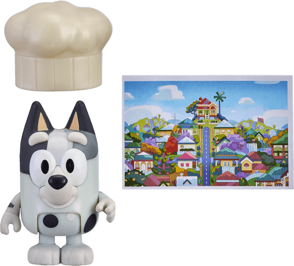 Muffin Bluey PNG