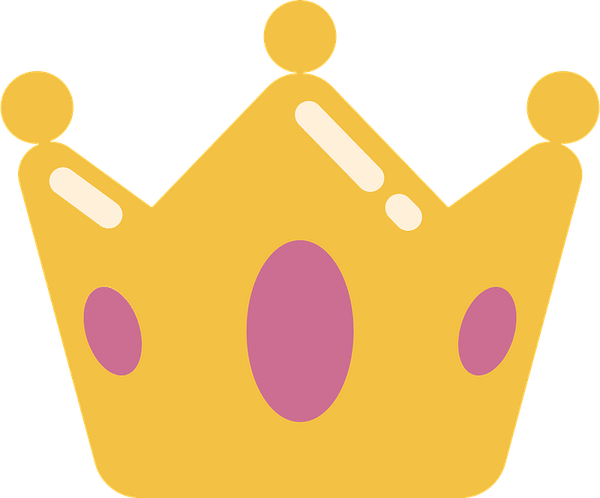 Princess Peach Crown PNG