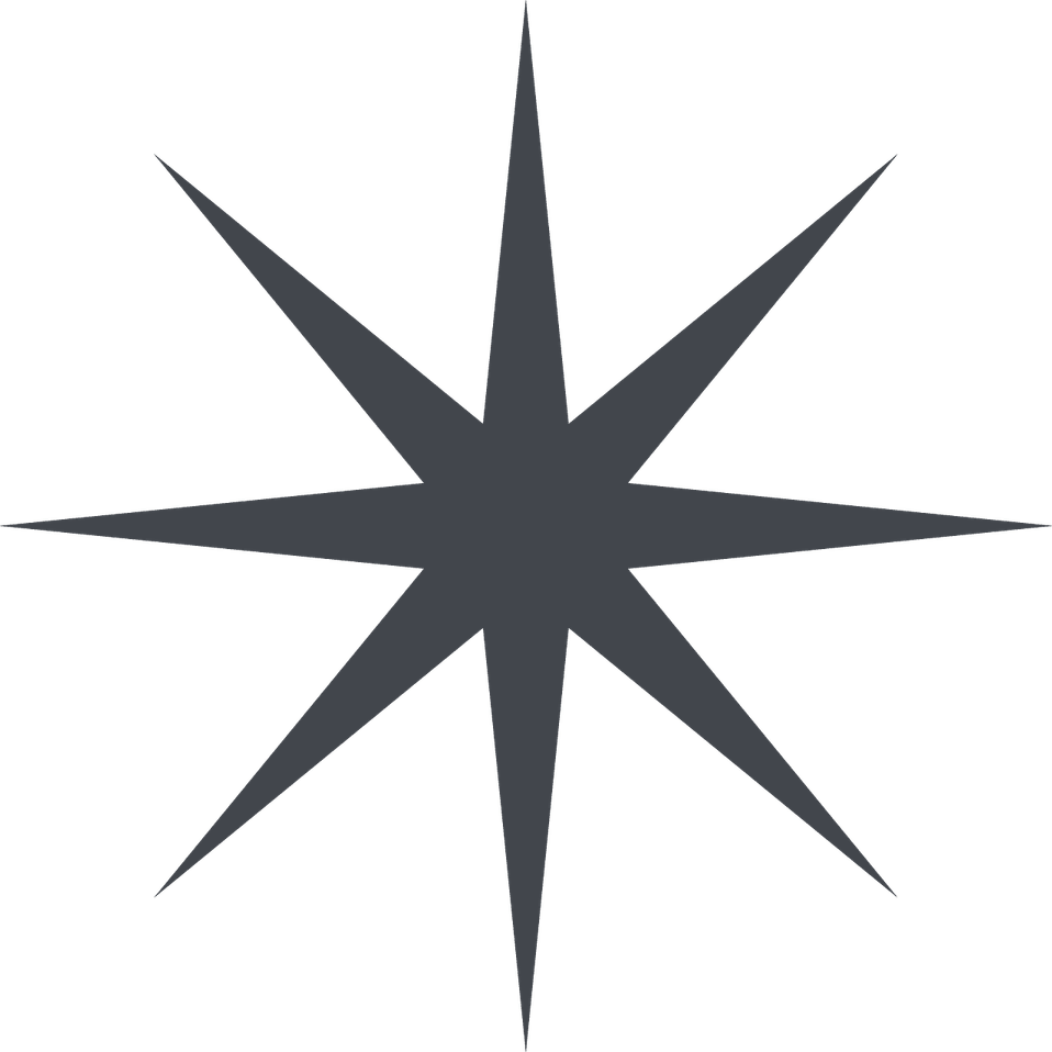 8 Point Star PNG