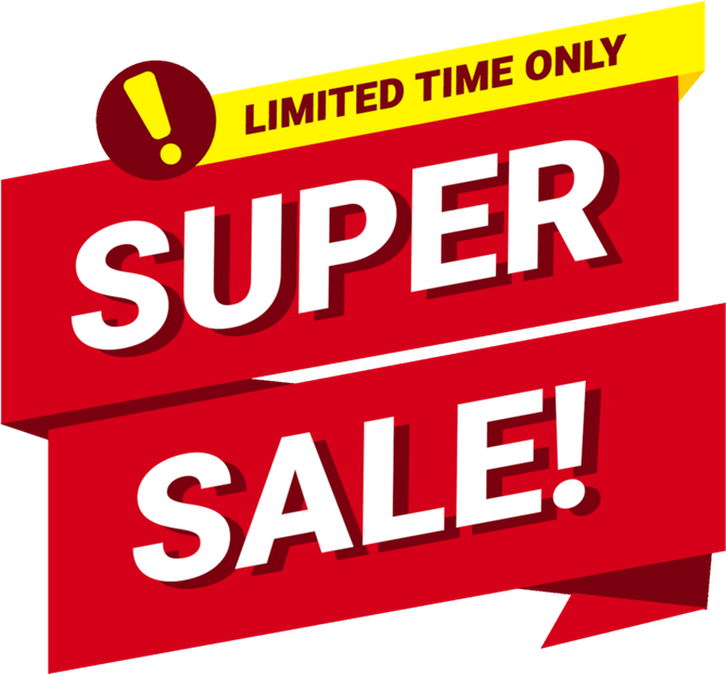 Sales Banner PNG