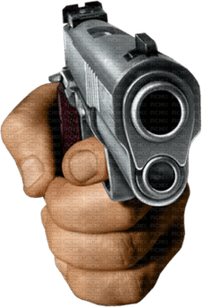 Holding Gun PNG