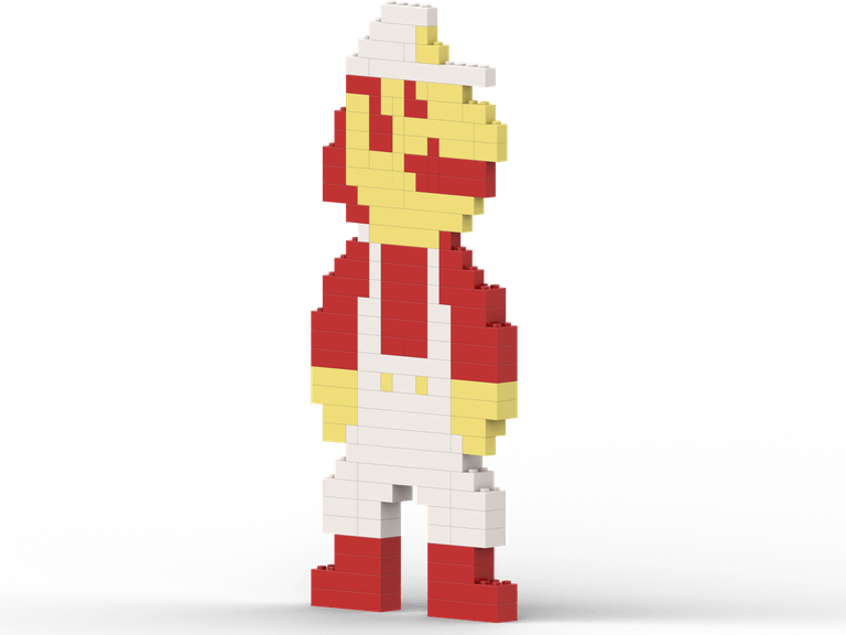 Retro Mario PNG