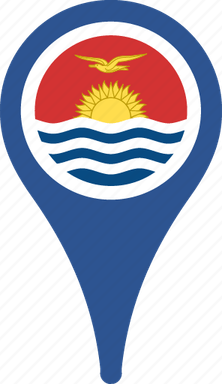 Kiribati Flag PNG