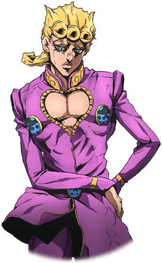 Giorno Giovanna PNG